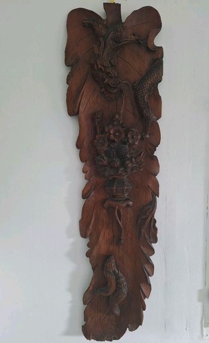 Scultura cinese pannello - scultura,