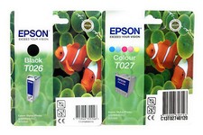 EPSON T026+T027 ORIGINALE