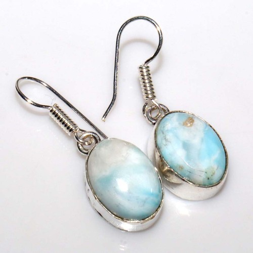 Orecchini larimar argento - orecchini,