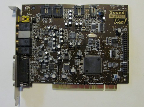 Creative sound blaster live - sound,