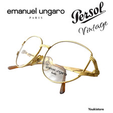 EMANUEL UNGARO by PERSOL occhiali da vista U579 DR 55 VINTAGE '90s Made in Italy