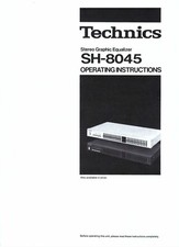 Technics manuale di istruzioni