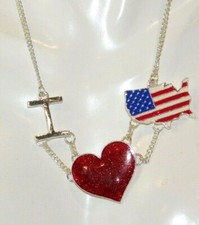 Cuore usa collana - cuore,