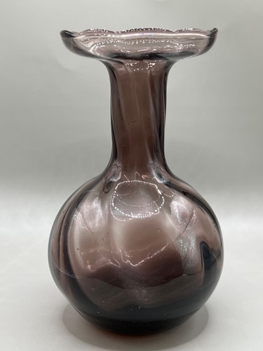 Vaso soffiato mano mirtillo - vaso,