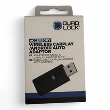 Quad Lock Auto - Adattatore Wireless Apple CarPlay / Android Auto - Progettato in AU