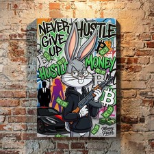 Bugs Bunny AK-47-Arma quadro