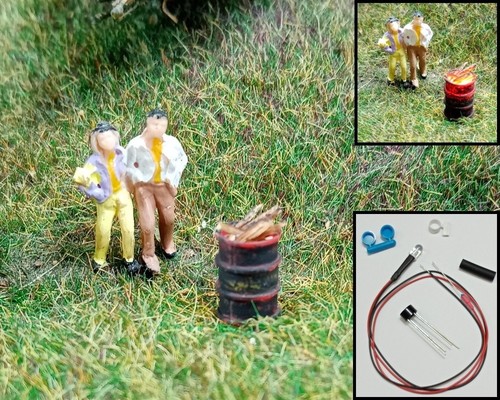 Barile ardente - ardente, 1:87