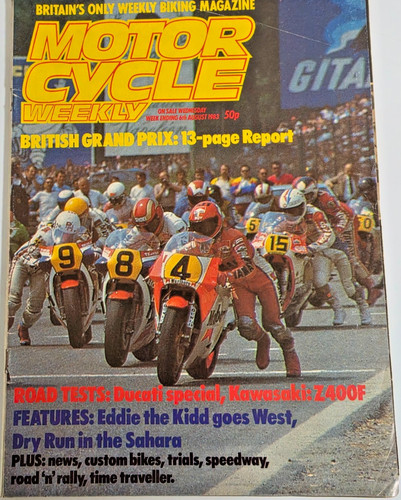 Motor cycle weekly 1983 - motor,