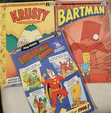 I SIMPSON COMICS numeri singoli - BARTMAN + RADIOACTIVE MAN -Macchia Nera - 1998