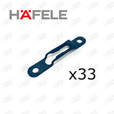 10 x HAFELE 63 x 11 mm piastra
