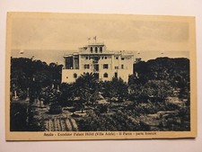 Anzio (Roma). Excelsior Palace Hotel (Villa Adele). Il Parco (parte frontale).