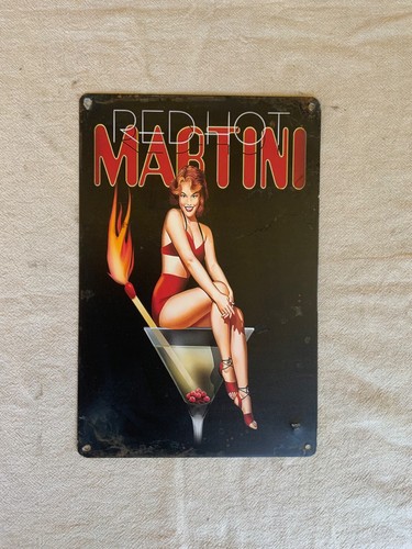 Insegna metallo martini - metallo,,