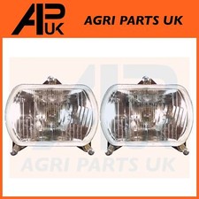 Pair Headlights Headlamps R&L