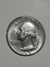 U.S.A QUARTER DOLLAR 1965