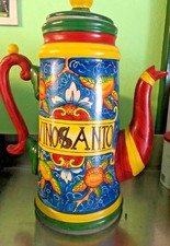 Coppia di colorati Vasi