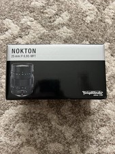 Obiettivo Voigtlander nokton 25mm f/0.95 mft