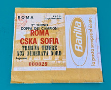 COPPA EUROPEA 1983/84 : AS ROMA vs CSKA SOFIA