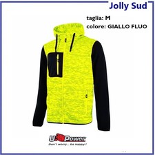 U-Power Felpa Zip Giubbino Con