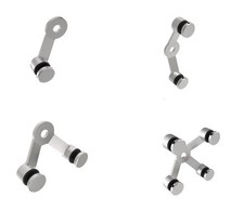 Acciaio Inox Supporto IN Vetro