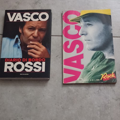 Vasco rossi autografato diario - autografato,
