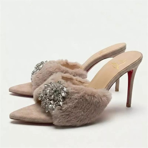Sabot mule donna beige fascia - mule,