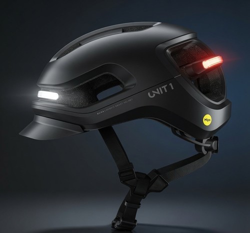 Casco bici intelligente unit - unit, 1