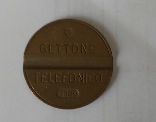 Gettone telefonico 7509 raro - 7509,