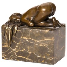Scultura bronzo donna - bronzo,