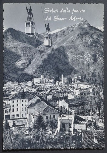 Cartollina funivia sacro - cartollina, monte