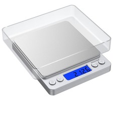 Proster Mini Bilancia Digitale Tascabile 0.01-500g Scala Postale/Bilancino Pesa