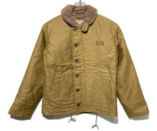 Giacca a ponte Buzz Rickson's DEMOTEX-ED N-1 taglia 38 beige