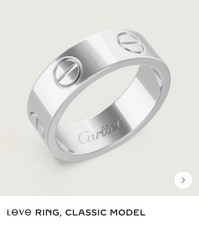 Anello Cartier Love in oro