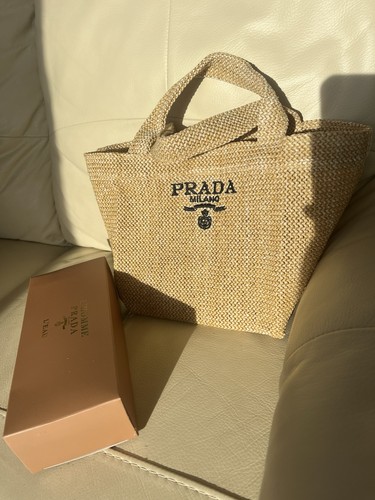 Prada profumo rafia paglia - prada,