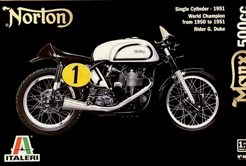 Italeri norton manx - italeri, 500