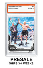 Brock Lesnar 2026 Topps Now