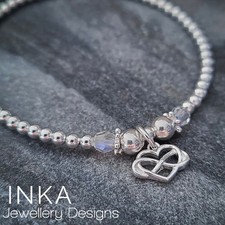 Bracciale elastico in argento