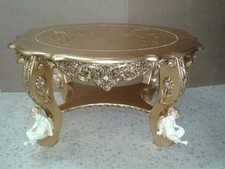 Tavolino ovale con angeli - tavolino,