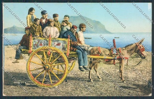 Palermo carro siciliano - carro,