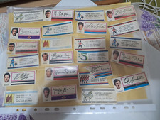 FIGURINE/STRISCE PANINI CALCIATORI 1971/72,RIVERA,FACCHETTI,BETTEGA-LEGGI..VEDI 