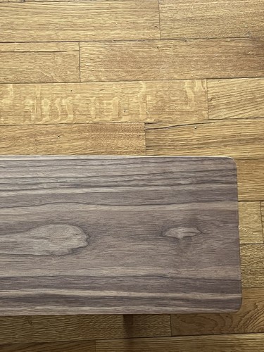 Walnut monitor stand grovemade - walnut,