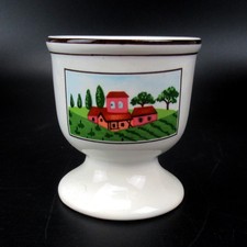 Portauovo porcellana Villeroy & Boch serie design Naif Gerard Laplau design V&B