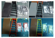 WWE TLC PLAYSET VARI COLORI ( 2 SEDIE,1 TAVOLO,1 SCALA) GRIGIO,GIAL,ARANCIO,NERO