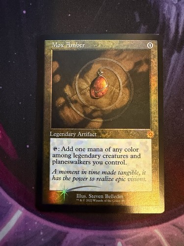 Mtg mox ambra - foil, the