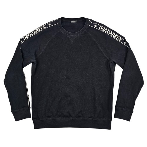 Felpa uomo dsquared2 - dsquared2, nera