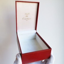 Scatola bracciale collana CARTIER box case vintage watch ring jewelry portagioie