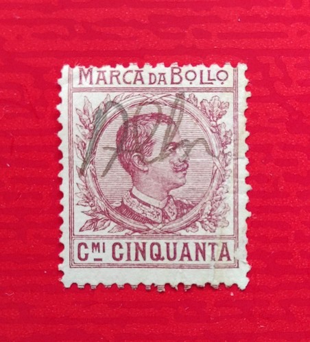 Francobollo italia marca - francobollo, da
