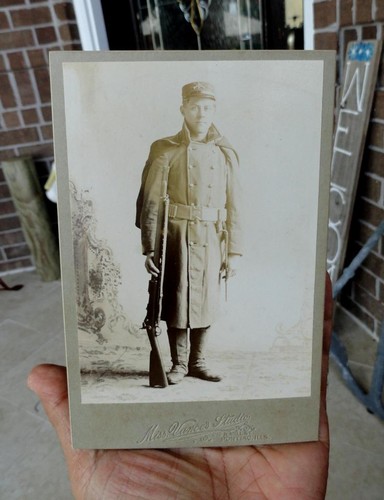 Cabinet card fotografia - card,