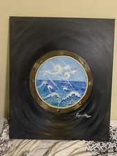 Dipinto Olio Su Tela 60x50
