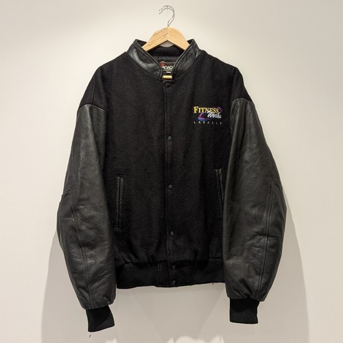 Giacca vintage lana - , pelle