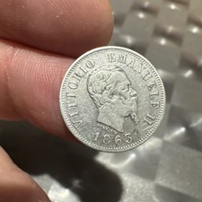 50 CENTESIMI 1863 ARGENTO